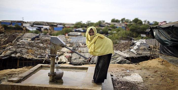 Arakanlı Müslümanlar İçin Temiz Suya Ulaşmak Hayati Sorun