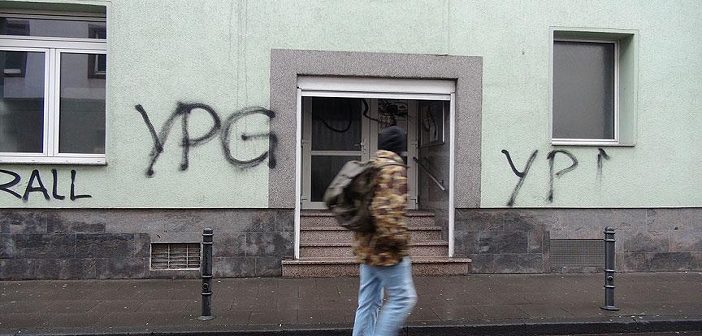 Terör Örgütü Pyd/pkk Yandaşları Almanya’da Camiye Saldırdı