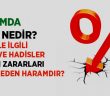 Faiz (Riba) Nedir? Faizle İlgili Ayet ve Hadisler