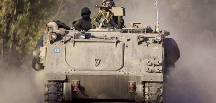 Katil İsrail Ordusu Tanklarla Vurdu