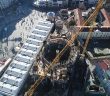 Taksim Camisi’ndeki Son Durum Havadan Görüntülendi