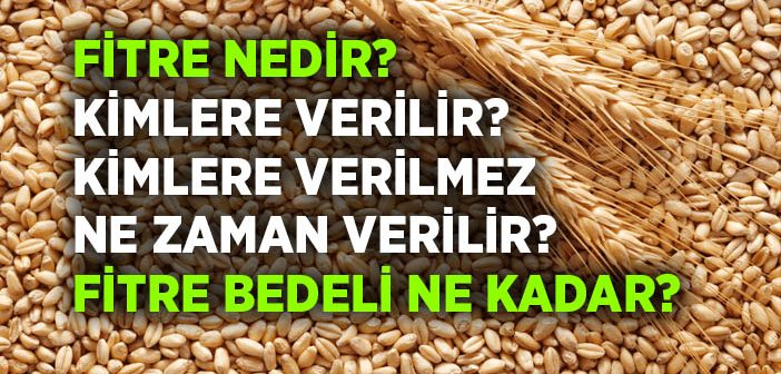 Fıtır Sadakası (fitre) Nedir?