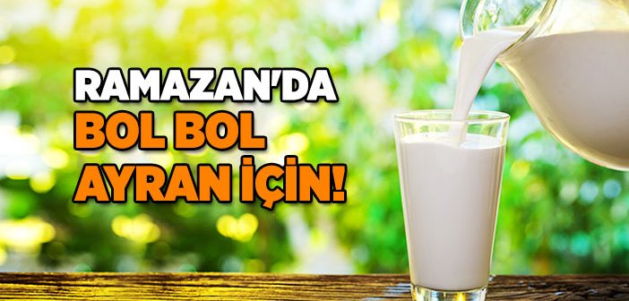 Ramazan’da Ayran İçmenin Faydaları