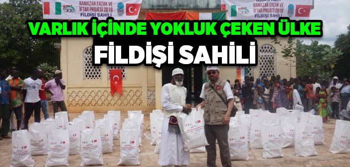 Fildişi'nde Hüdayi Vakfı'ndan Ramazan Yardımı