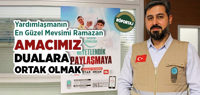 Serdar Eryılmaz İle Hüdayi Vakfı Ramazan Çalışmaları