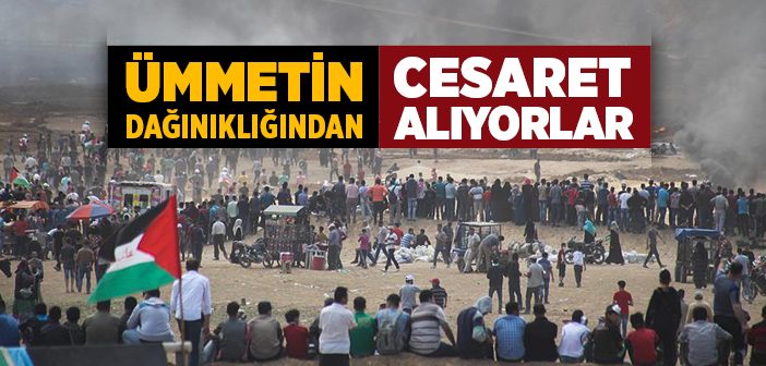 Ümmetin Dağınıklığından Cesaret Alıyorlar