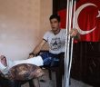 Türkiye Bayrağı Taşıyan Filistinli Genci Vurdular