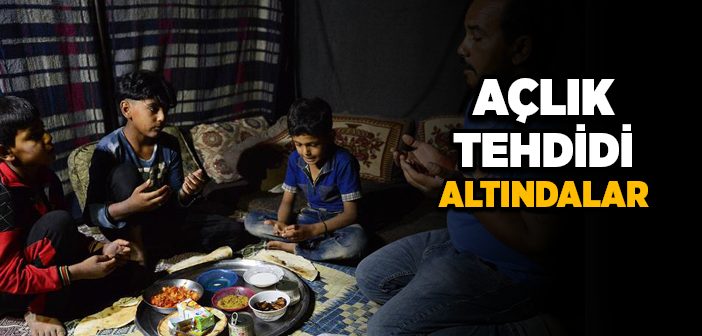 Açlık Tehdidi Altındalar