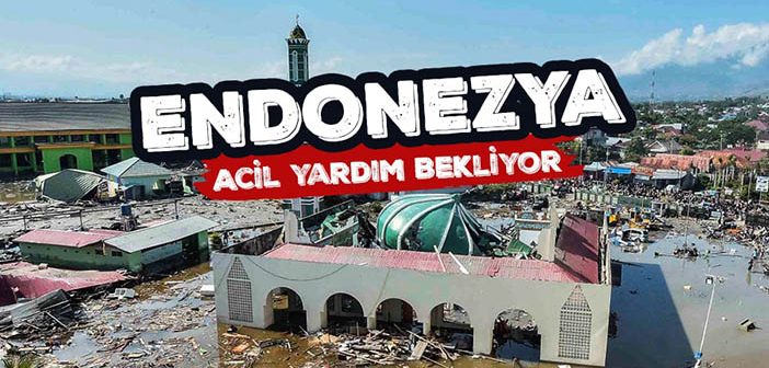 Hüdayi Vakfı'ndan Endonezya İçin Yardım Çağrısı