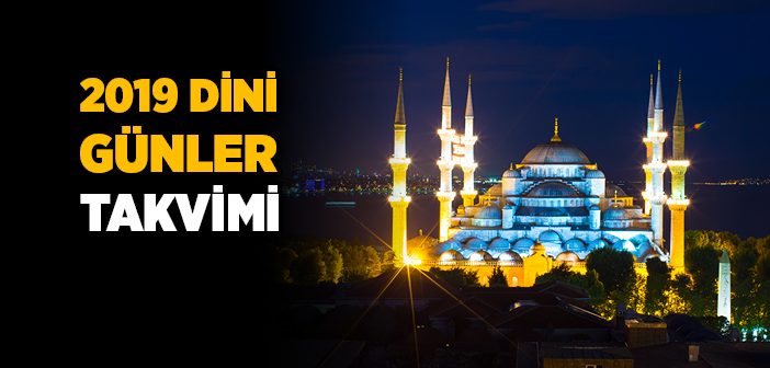 2019 Dini Günler