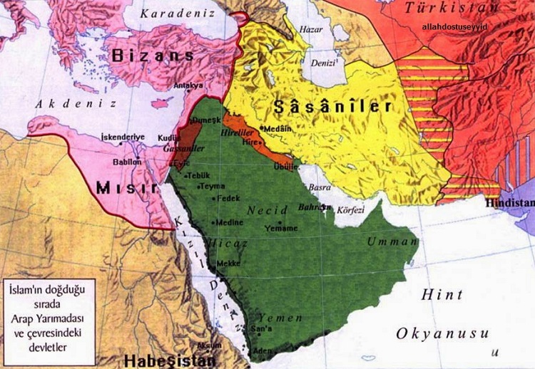 Peygamber Efendimiz Yasarken Dunyada Hangi Devletler Vardi Islam Ve Ihsan