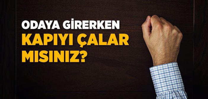 Peygamberimizin Kapı Çalma ve İzin İsteme Âdâbı