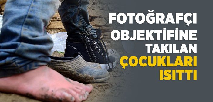Fotoğrafçı Objektifine Takılan Çocukları Isıttı