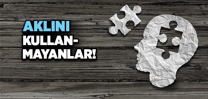 Aklını Kullanmayanlar