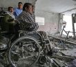İsrail Refah'taki Tek Engelli Merkezini De Bombaladı