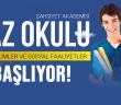 Şahsiyet Akademisi Yaz Okulu Başlıyor!