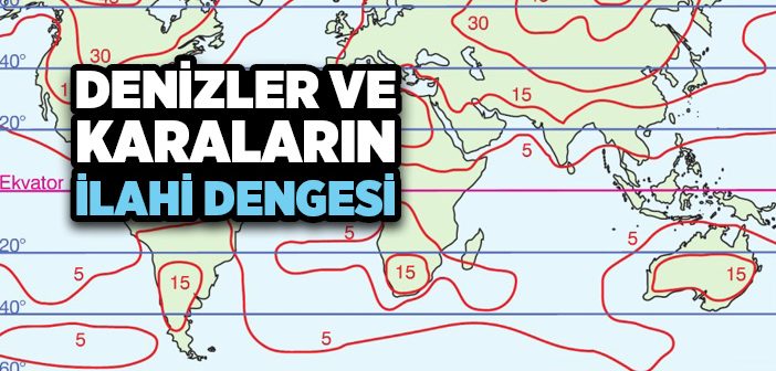 Dünya Üzerindeki Denizler ve Karaların Dağılımı Nasıldır?