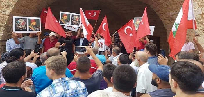 Lübnan Cumhurbaşkanı Avn’ın Osmanlı Açıklaması Protesto Edildi