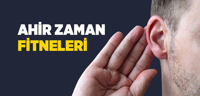 “Yakın Bir Gelecekte Karanlık Geceler Gibi Birtakım Fitneler Ortalığı Kaplayacaktır” Hadisi