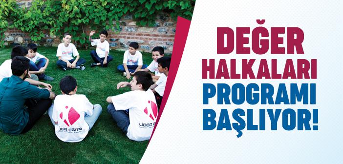 Değer Halkaları Programı Başlıyor