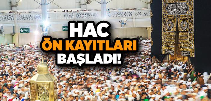 2020 Hac Ön Kayıtları Başladı!