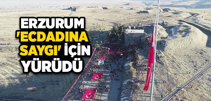 Erzurum ‘ecdadına Saygı’ İçin Yürüdü