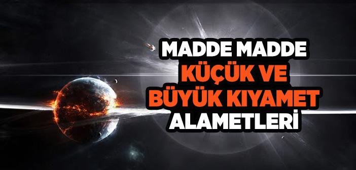 Kıyamet Alametleri Madde Madde