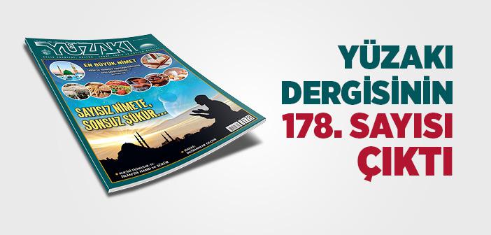 Yüzakı Dergisinin Aralık 2019 Sayısı Çıktı