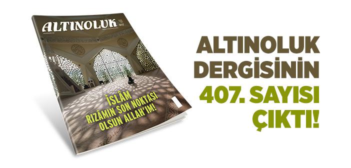 Altınoluk Dergisinin Ocak 2020 Sayısı Çıktı!