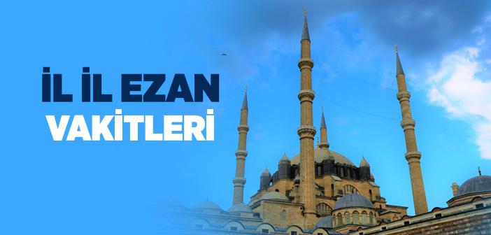 Ezan Vakitleri