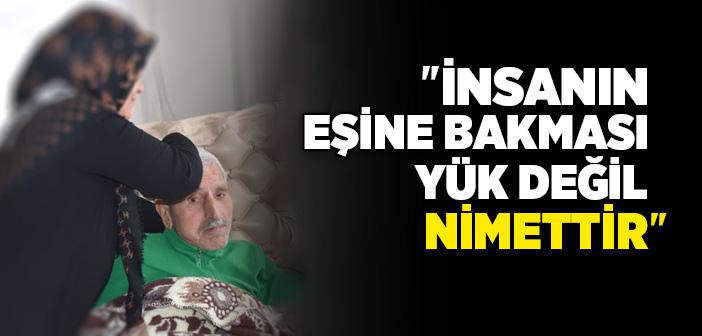 Görme Engelli Kadın, Gazi Eşine Gönül Gözüyle Bakıyor