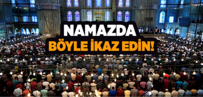 Namazda Konuşulur mu?