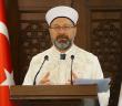 Diyanet İşleri Başkanı "Cemaatle Namaza Ara Verildi"