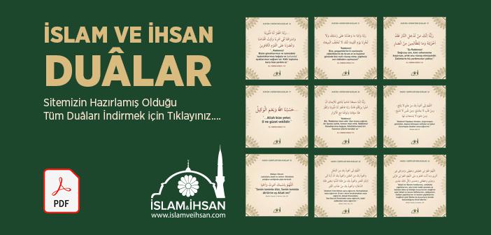 İslam ve İhsan Dualar - Pdf İndir