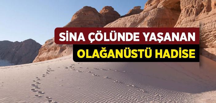 Yavuz Sultan Selim Sı̇na Çölünde!