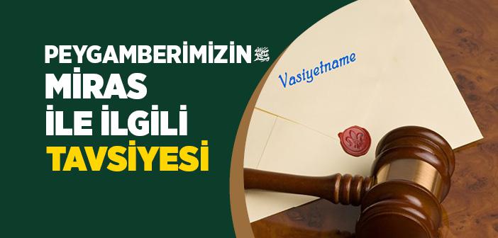 Çocuğu Mirastan Mahrum Etme Hadisi
