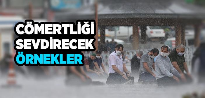 Cömertlik ve İsar ile İlgili Örnekler