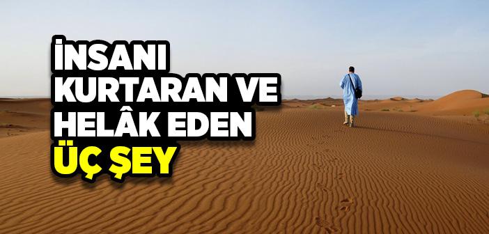 Kurtarıcı ve Helak Edici Üç Şey