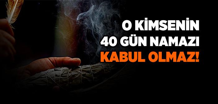 “Fal Baktıran Kimsenin Kırk Gün Namazı Kabul Olmaz” Hadisi
