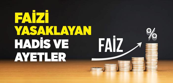 Faizi Yasaklayan Hadis ve Ayetler