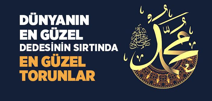 Dünyanın En Güzel Dedesinin Sırtında En Güzel Torunlar