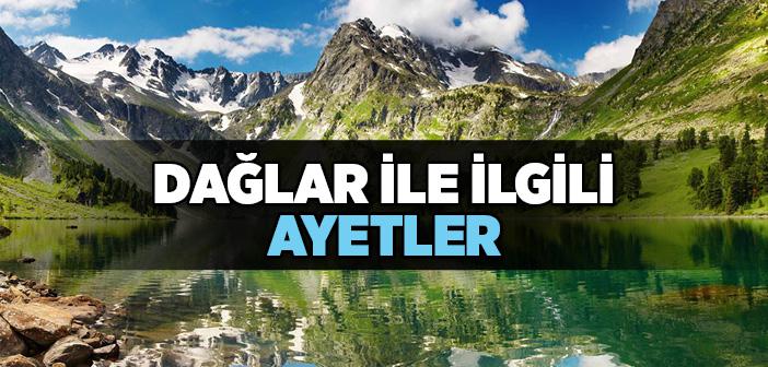 Dağlar İle İlgili Ayetler