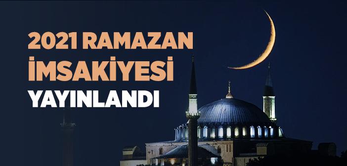 2021 Ramazan İmsakiyesi