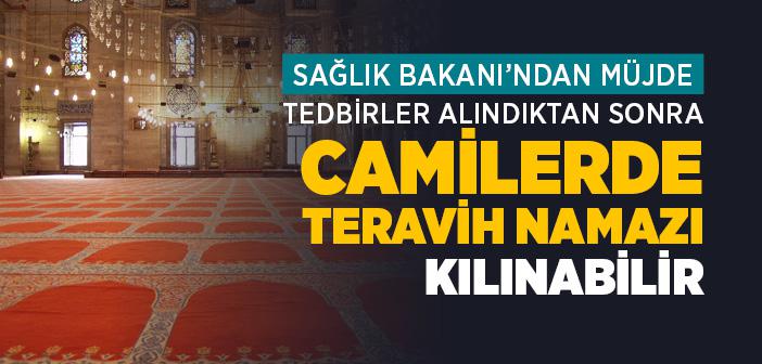 Sağlık Bakanı Koca'dan Teravih Namazı Açıklaması