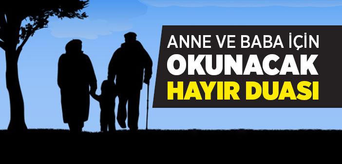 Anne ve Babamız İçin Dua