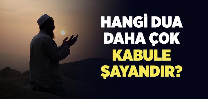 Dua ile İlgili Hadisler