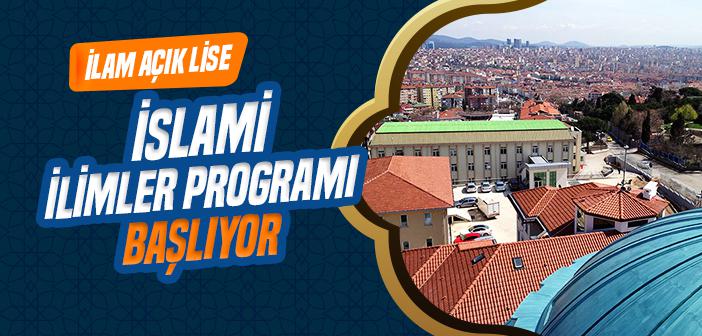 "İslami İlimler Programı" Başlıyor