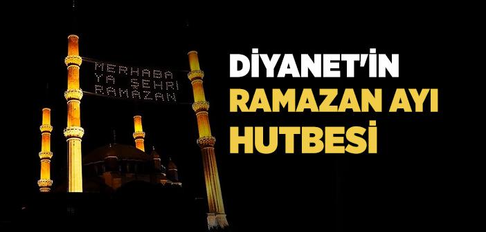 Ramazan Hutbesi