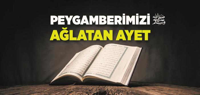 “Peygamberimizin Ağlaması” Hakkında Hadis