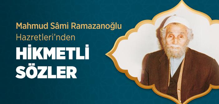 Sami Efendi’nin Sözleri